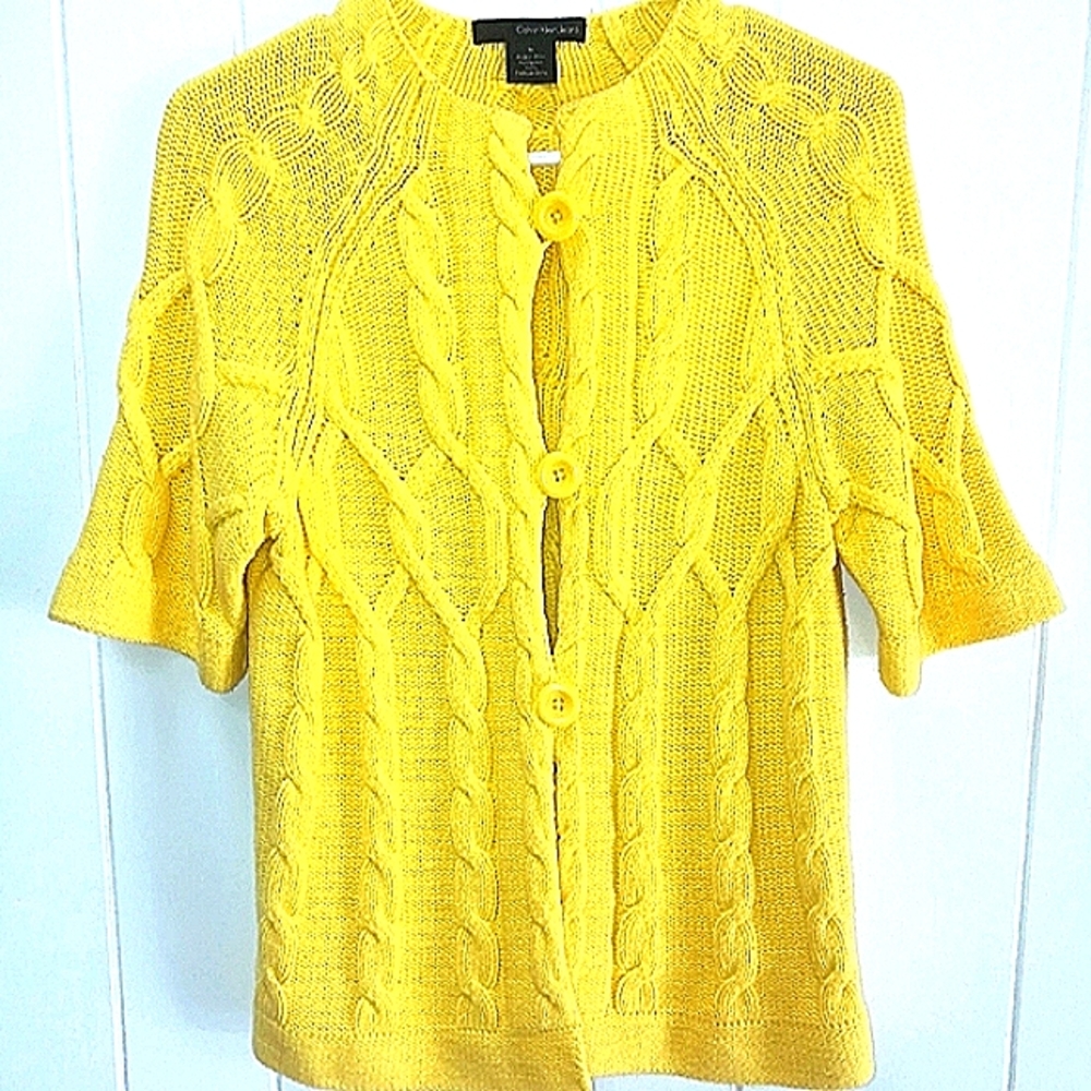 Calvin Klein Cable Knit Cardi